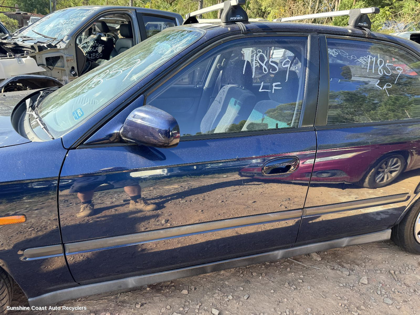 1995 Honda Civic Left Front Door