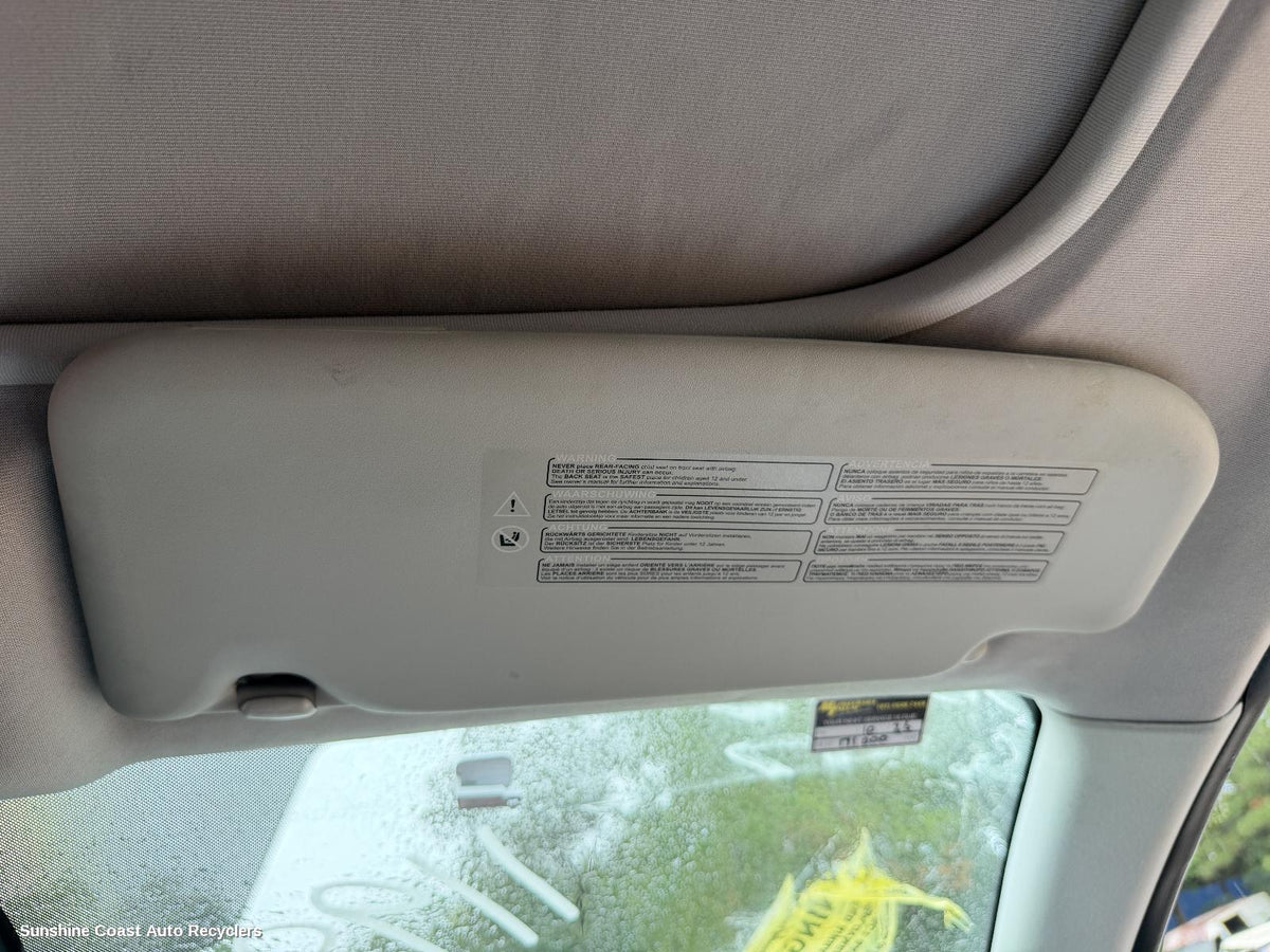 2007-2014 Nissan Dualis Sunvisor