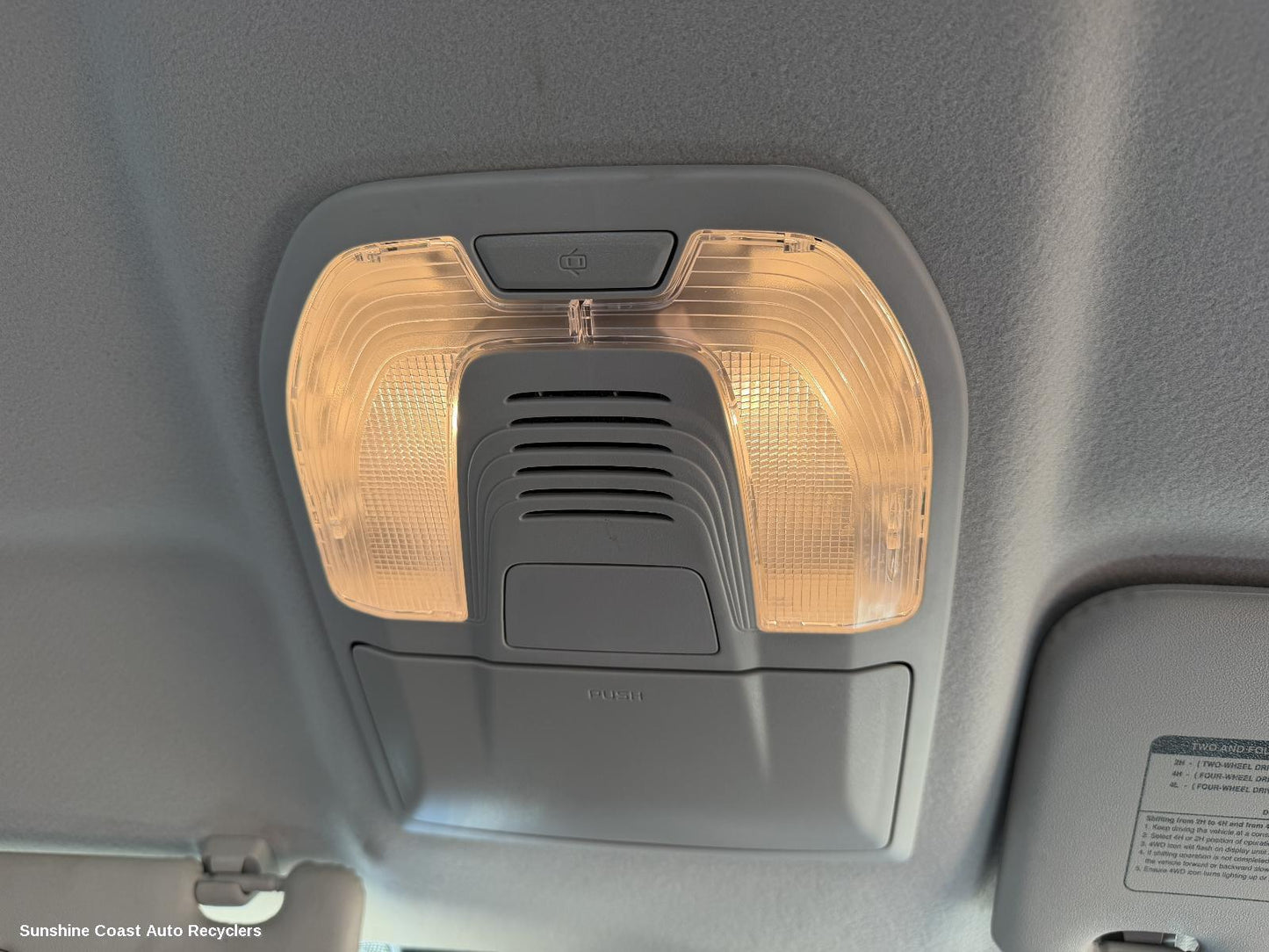2020-2026 Mazda Bt50 Courtesy Light