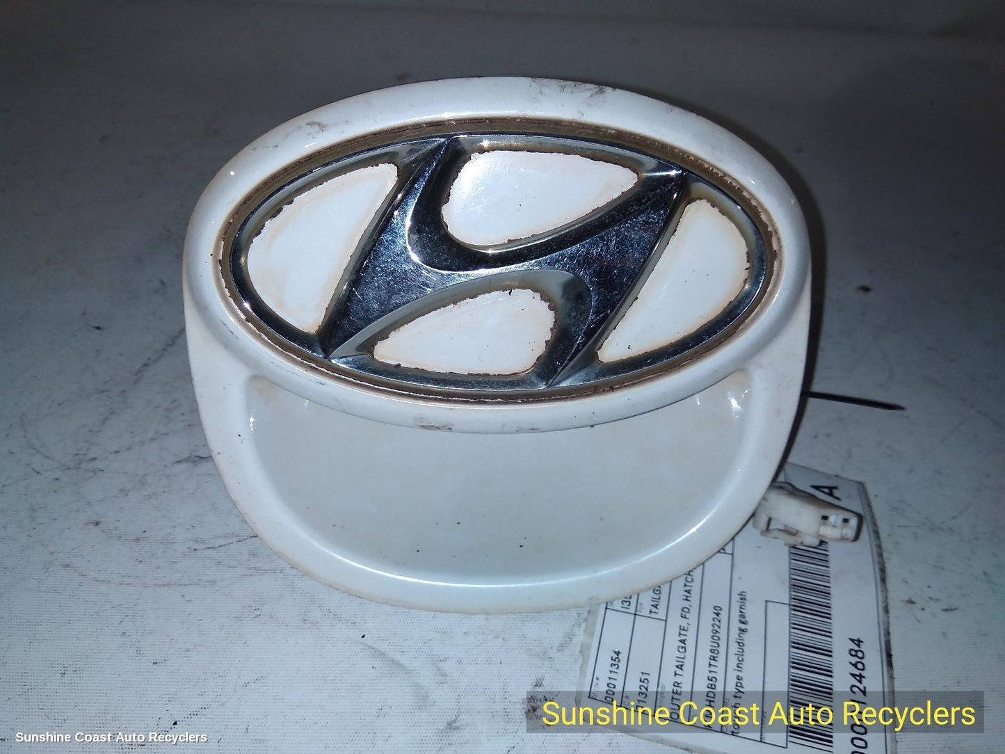 2008 Hyundai I30 Tailgate Handle