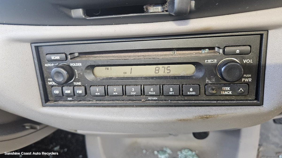 2006-2015 Mitsubishi Triton Radio Cd Dvd Sat Tv