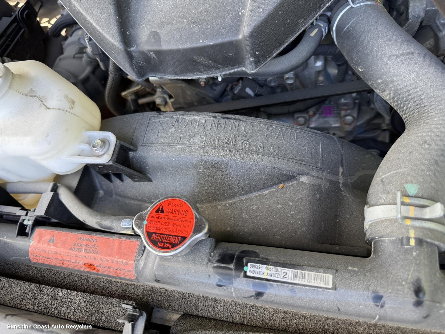 2020-2026 Mazda Bt50 Fan Shroud