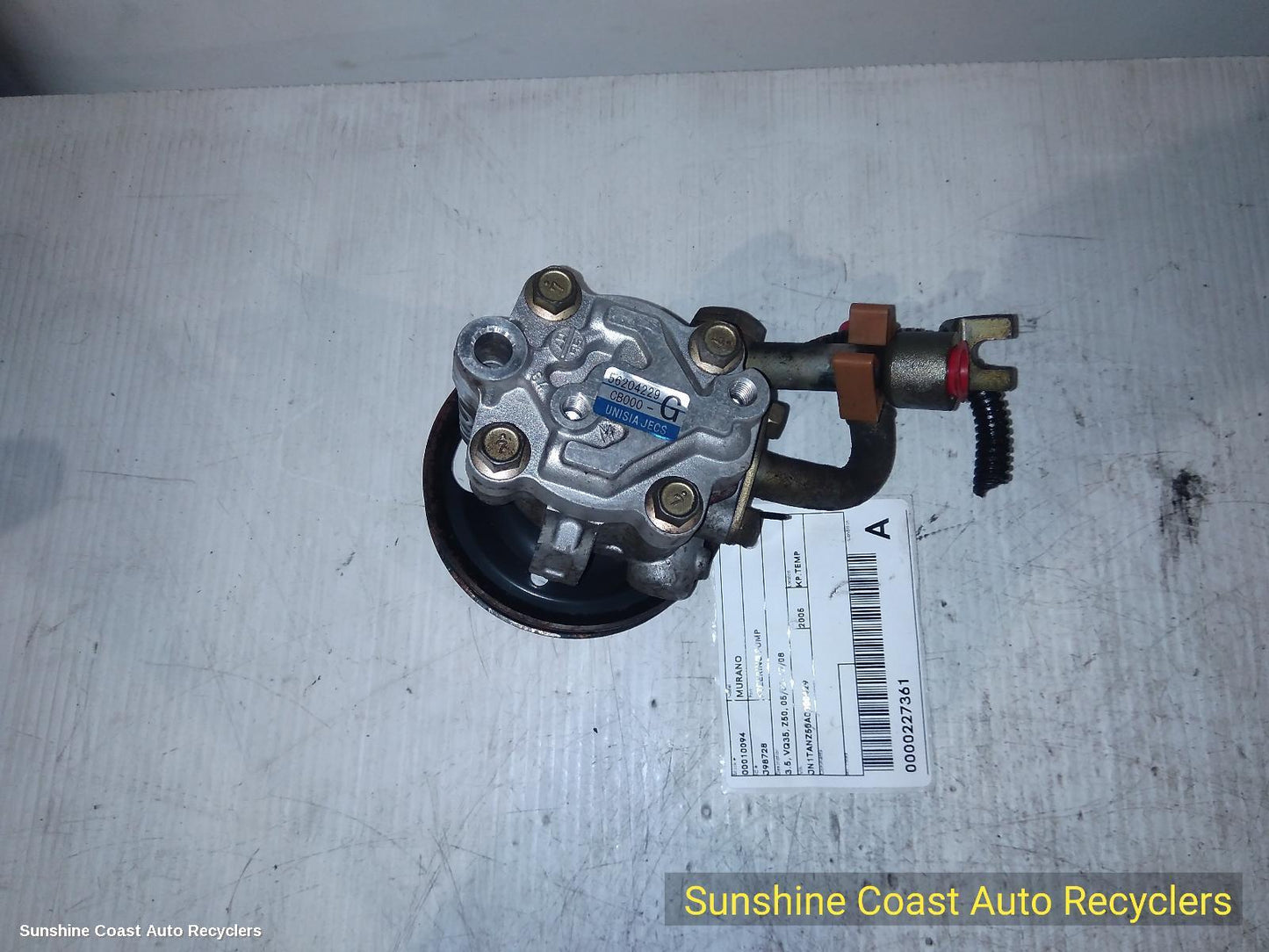 2005 Nissan Murano Steering Pump