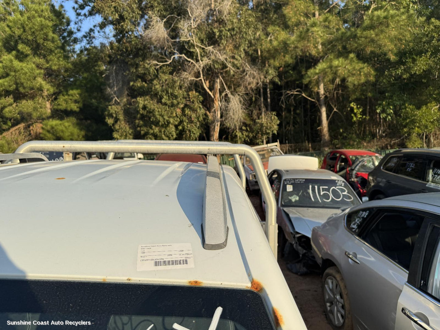 2020 Ldv T60 Roof Rack Bars