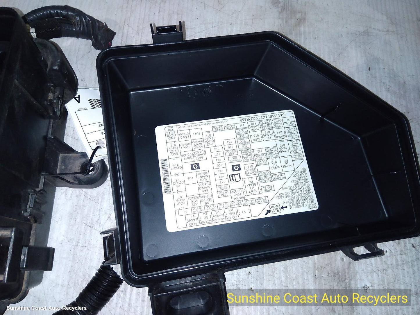2011 Holden Commodore Fuse Box