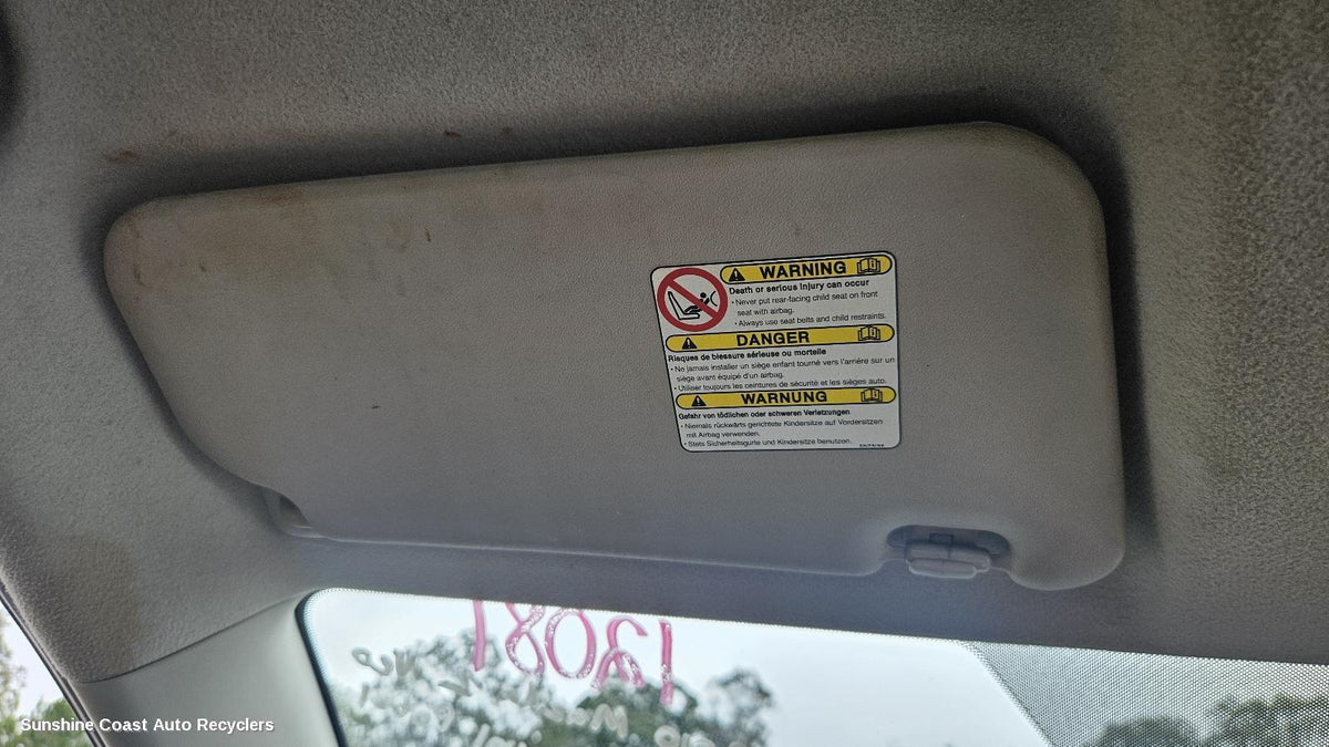 2007-2014 Mazda 2 Sunvisor