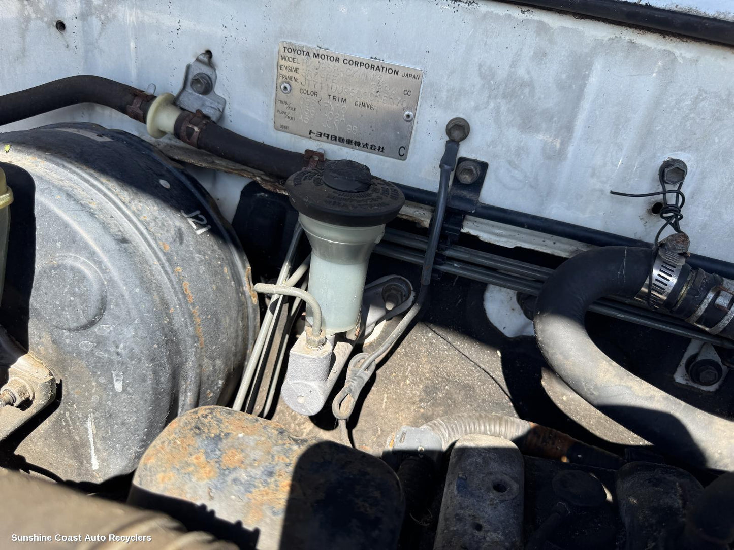 1998 Toyota Prado Clutch Master Cylind