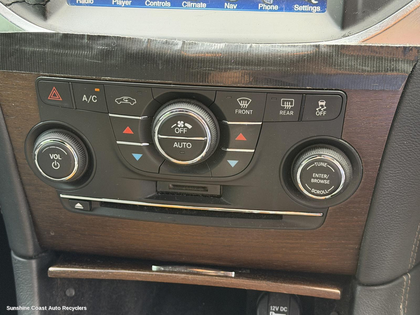 2012 Chrysler 300c Heater Ac Controls