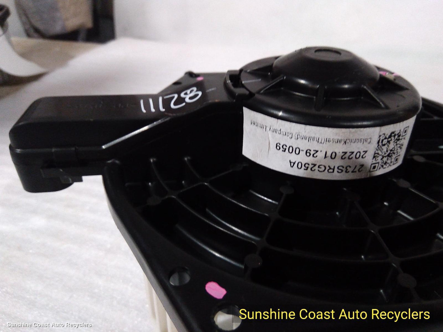 2020-2025 Isuzu Dmax Heater Fan Motor