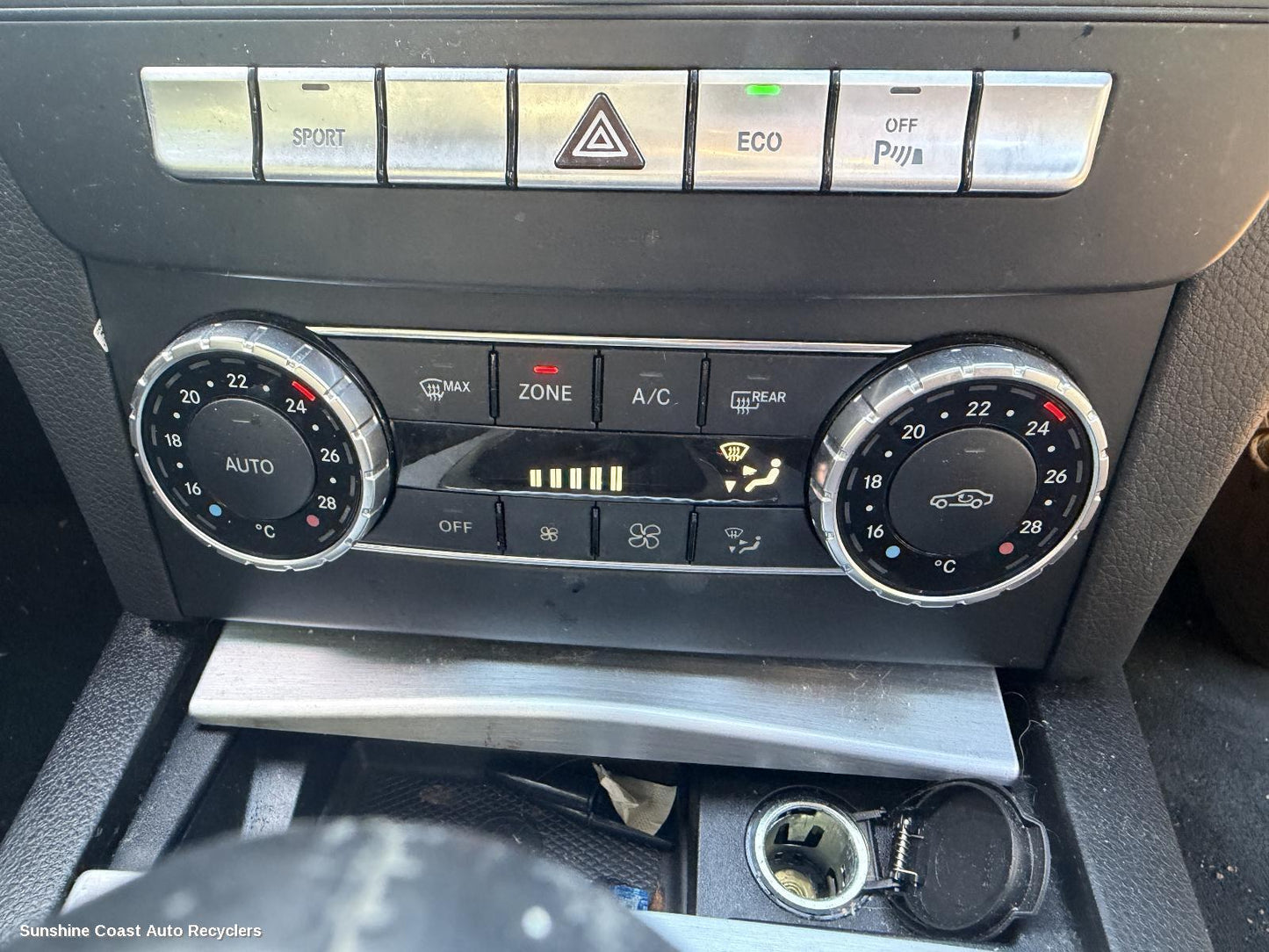 2011-2015 Mercedes C Class Heater Ac Controls