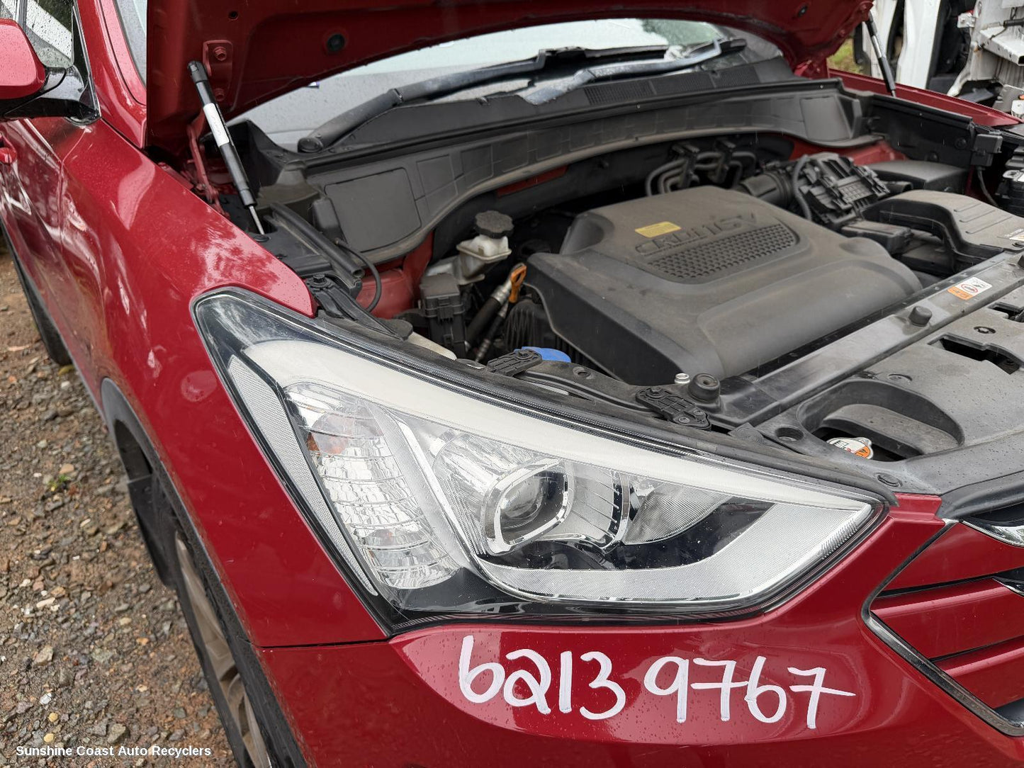 2012-2015 Hyundai Santa Fe Right Headlamp