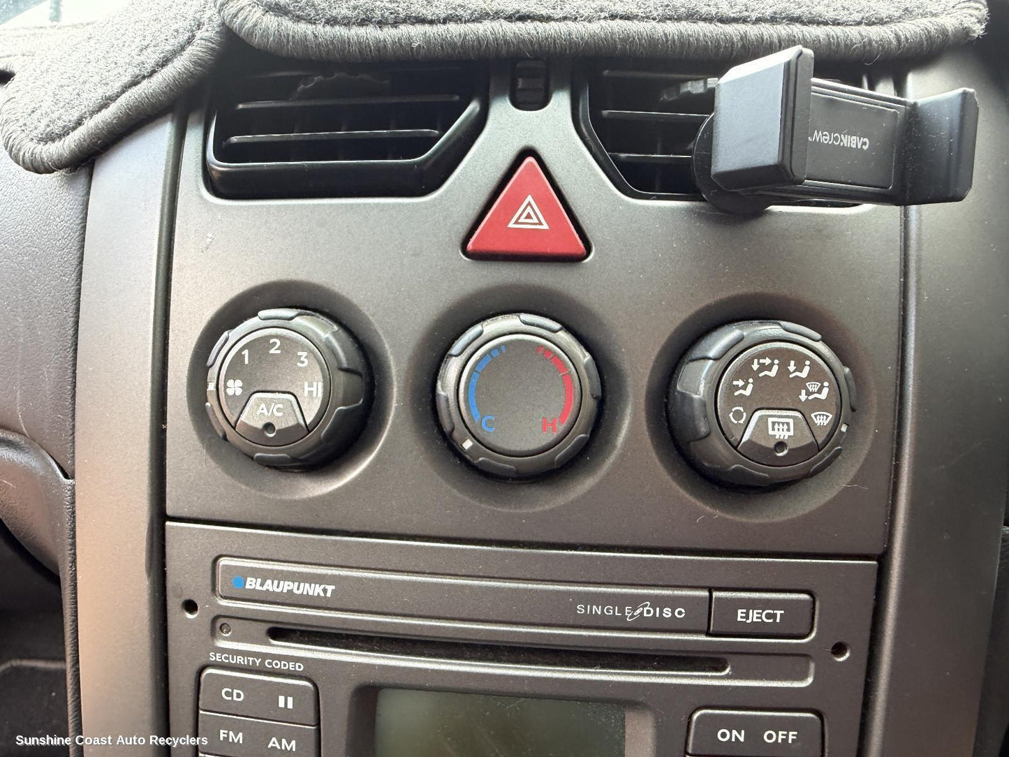 2002-2007 Holden Commodore Heater Ac Controls