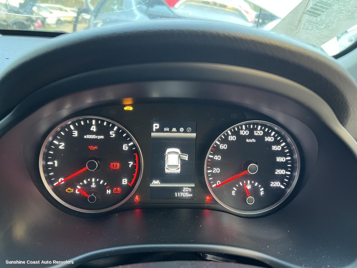 2021 Kia Rio Instrument Cluster