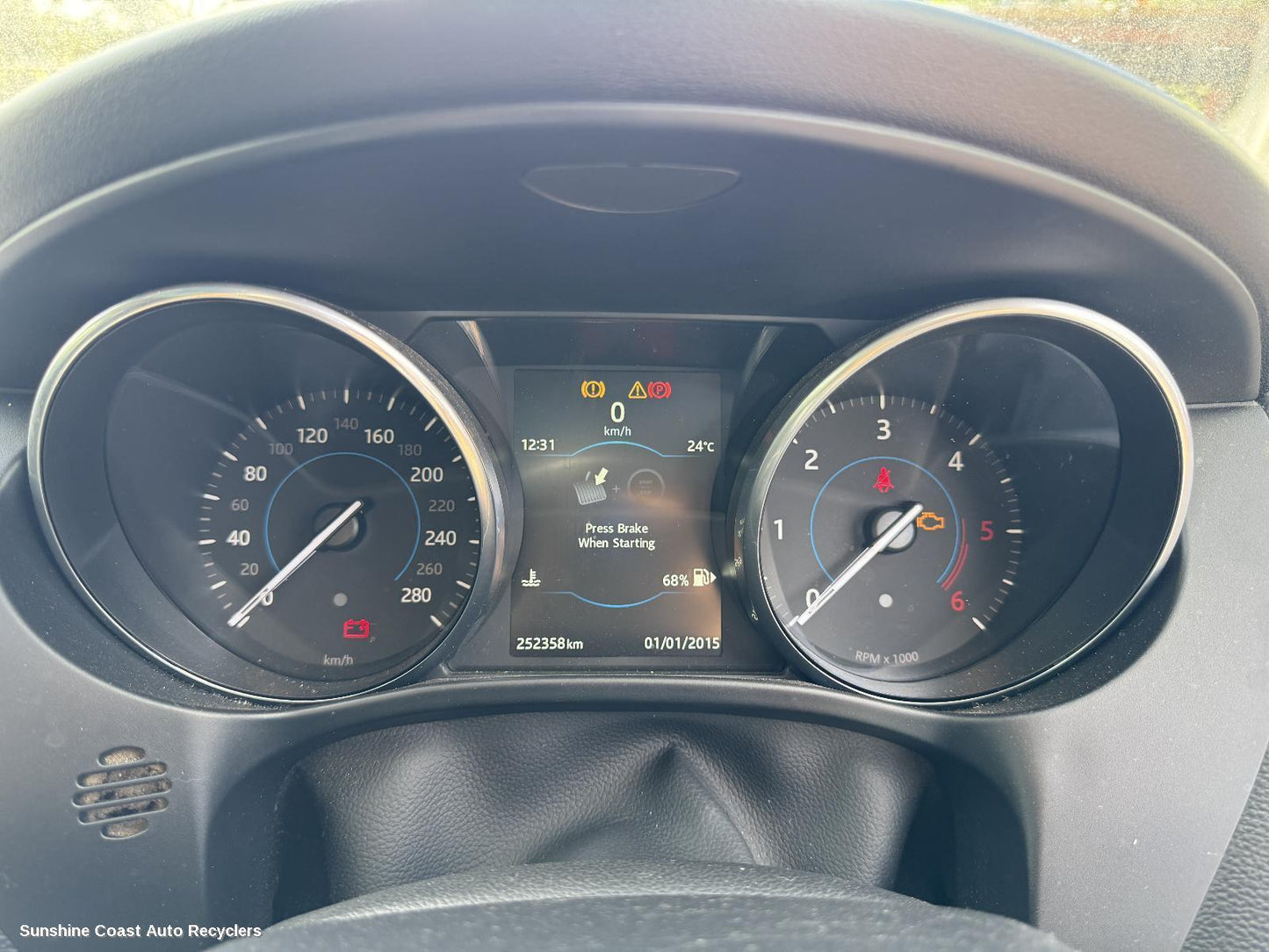 2016-2025 Jaguar F Pace Instrument Cluster