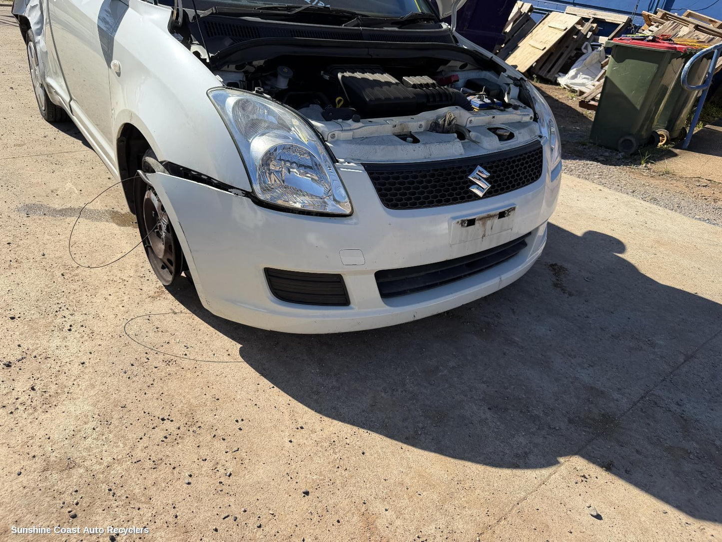 2007-2011 Suzuki Swift Front Bumper