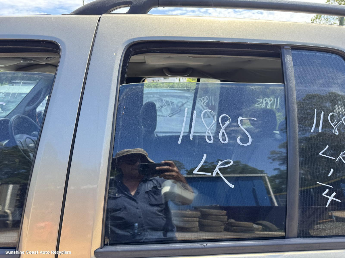 2001-2007 Jeep Cherokee Left Rear Door Window