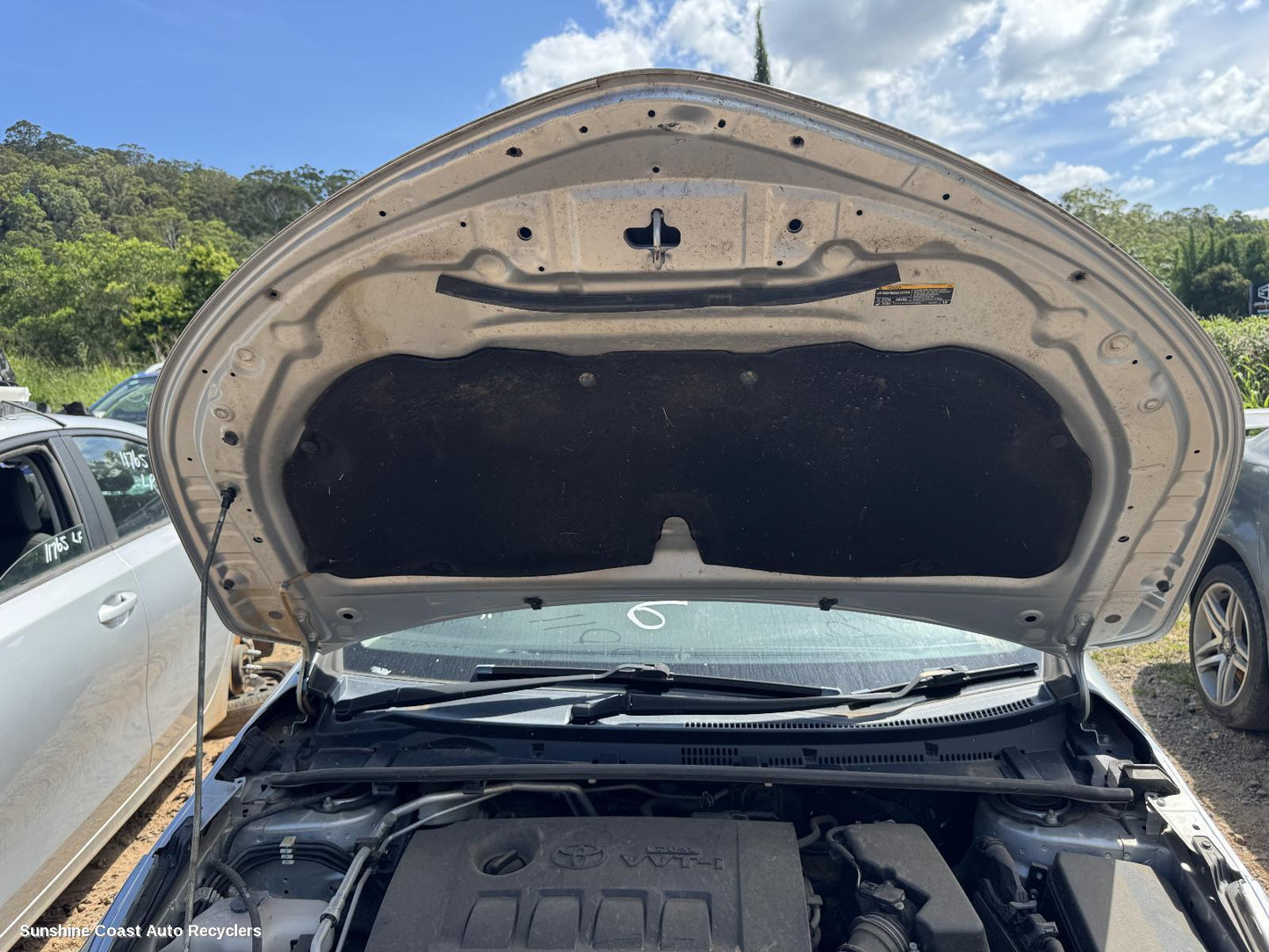 2013 Toyota Corolla Plenum Chamber
