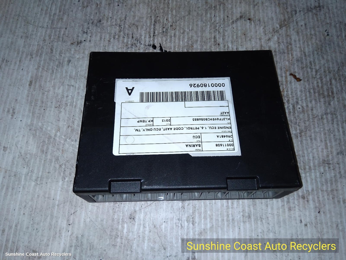 2012 Holden Barina Ecu