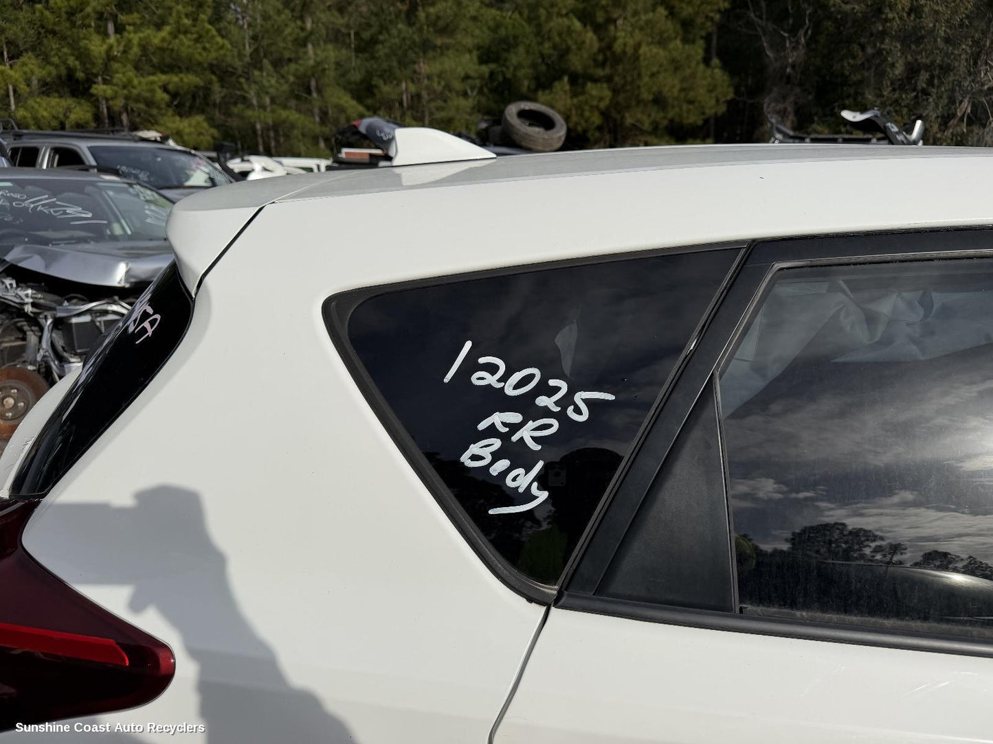 2012-2018 Toyota Corolla Right Rear Side Glass