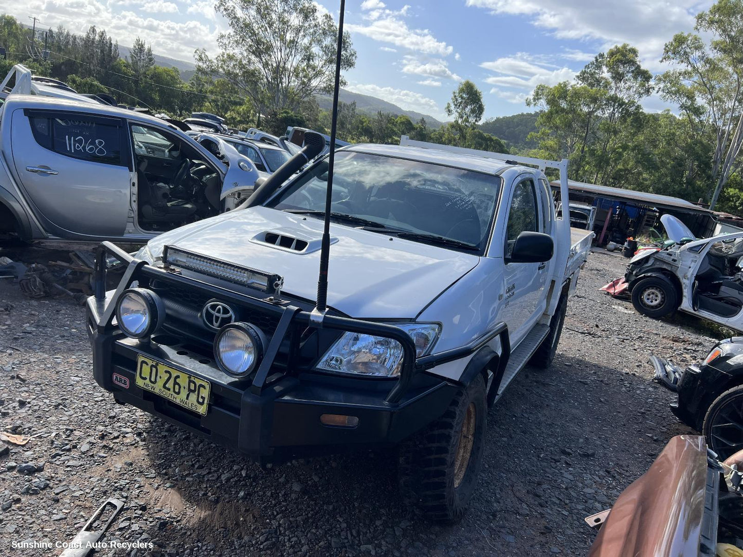 2008 Toyota Hilux Seatbelt Stalk