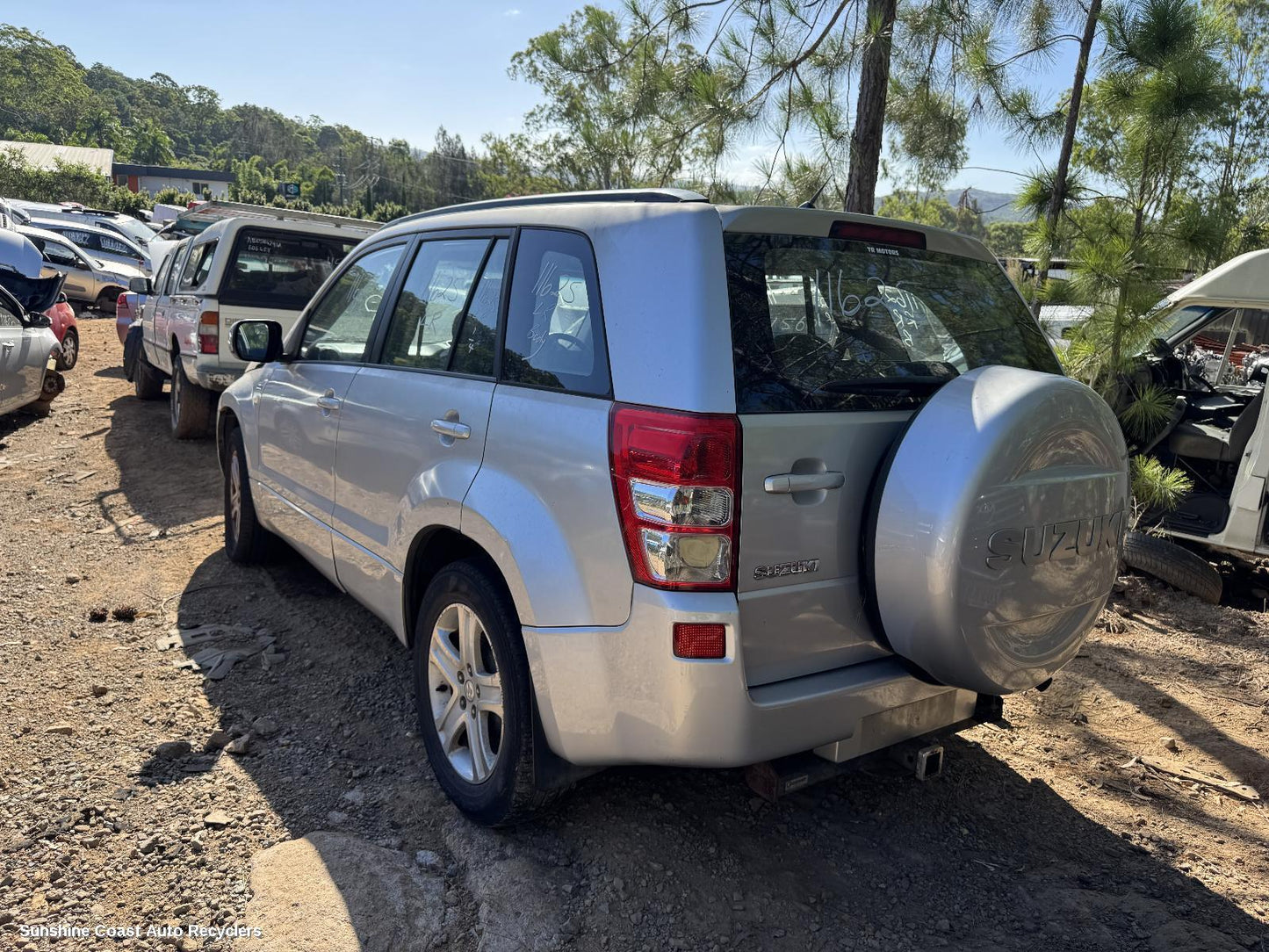 2007 Suzuki Vitara Spare Wheel Carrier