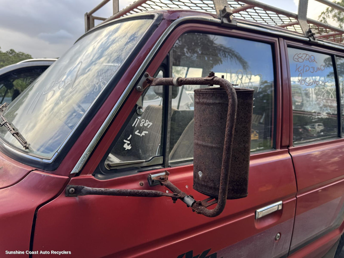 1984 Toyota Landcruiser Left Door Mirror