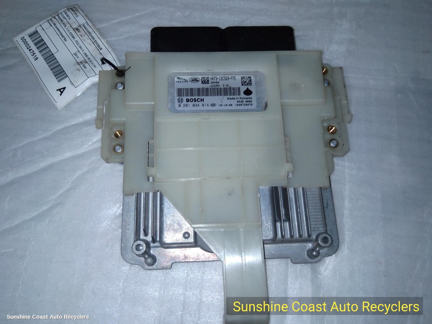 2019 Land Rover Rangerover Evoque Ecu