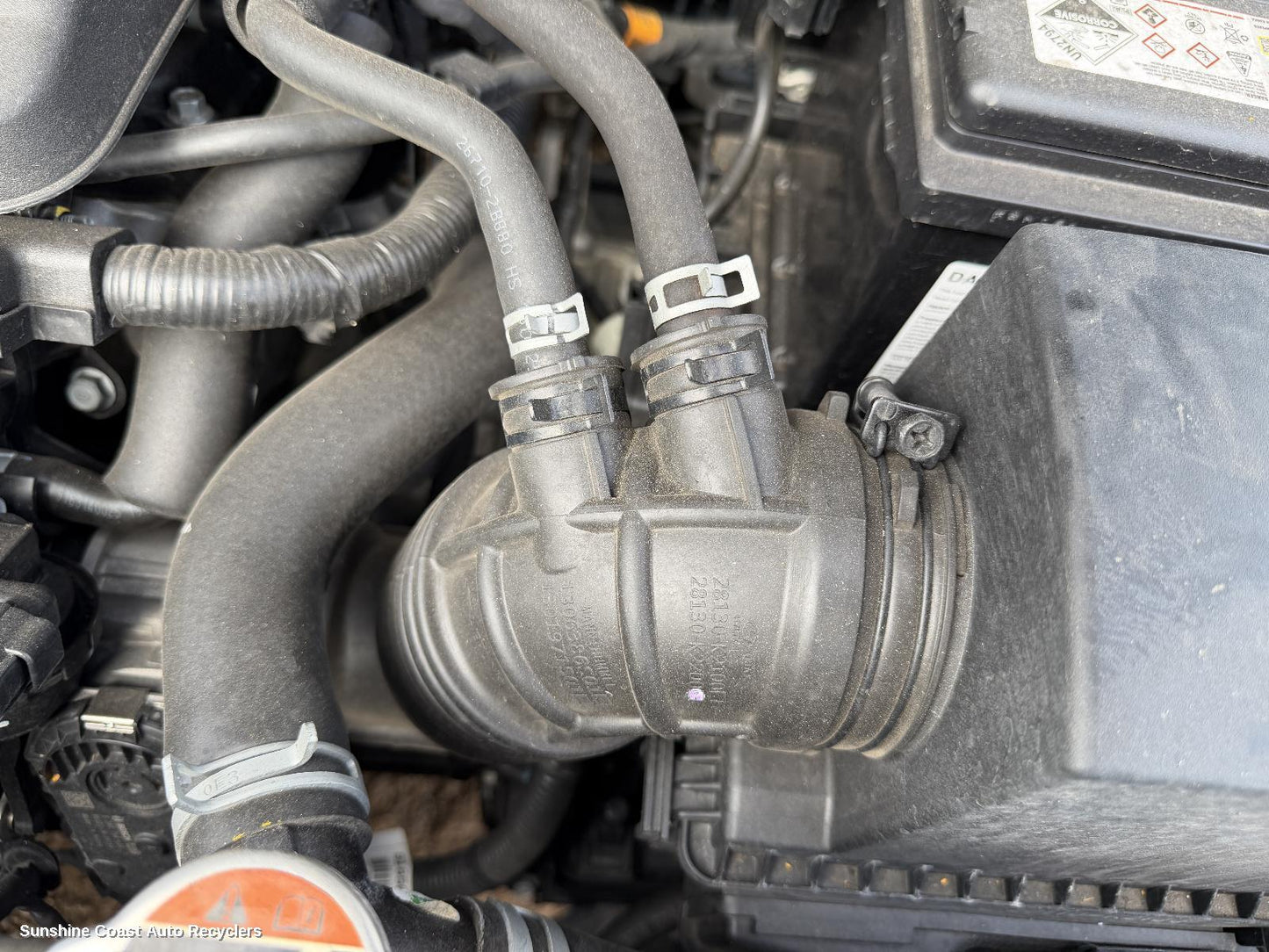 2019 Hyundai Venue Air Cleaner Duct Hos