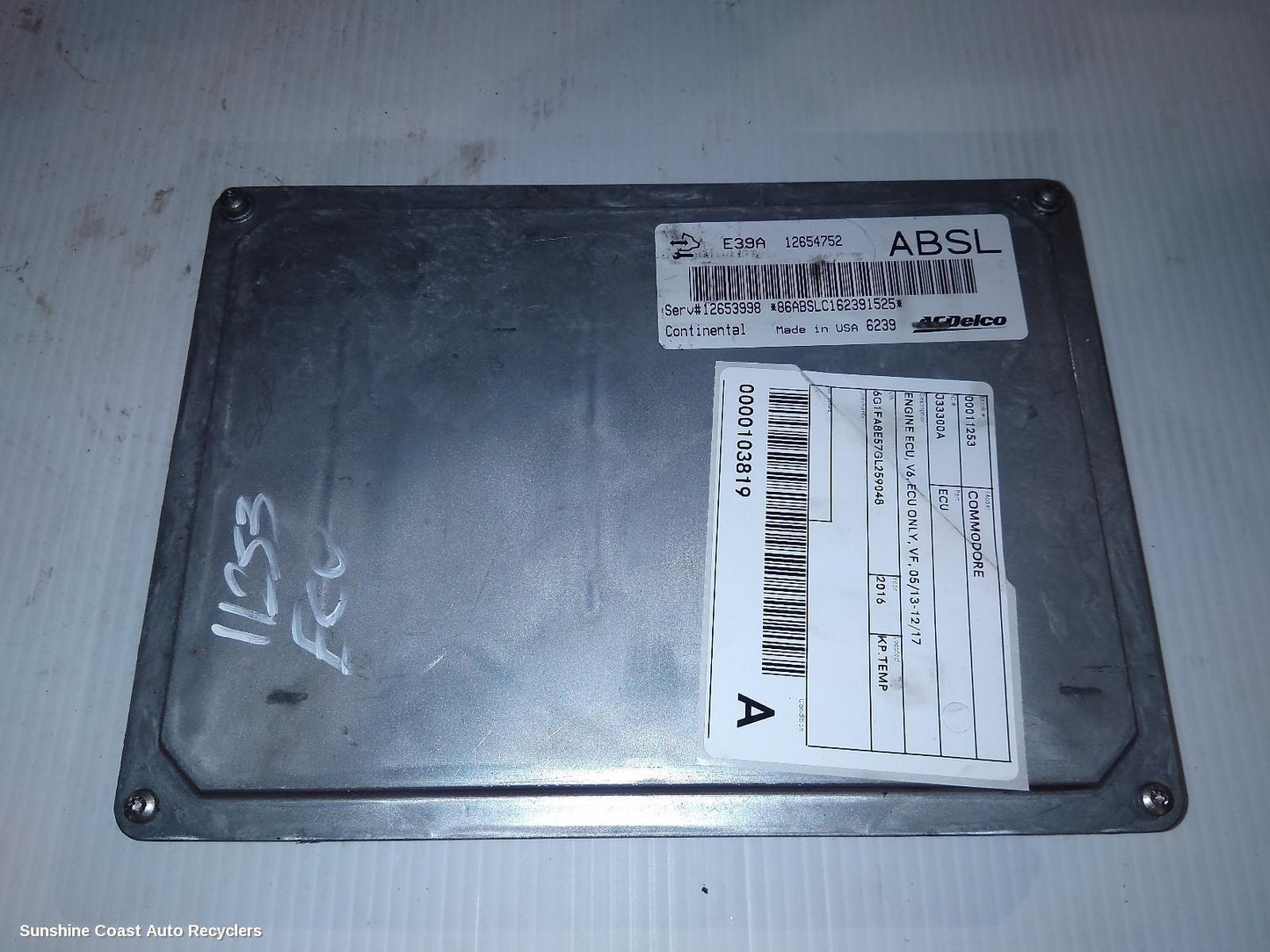 2016 Holden Commodore Ecu
