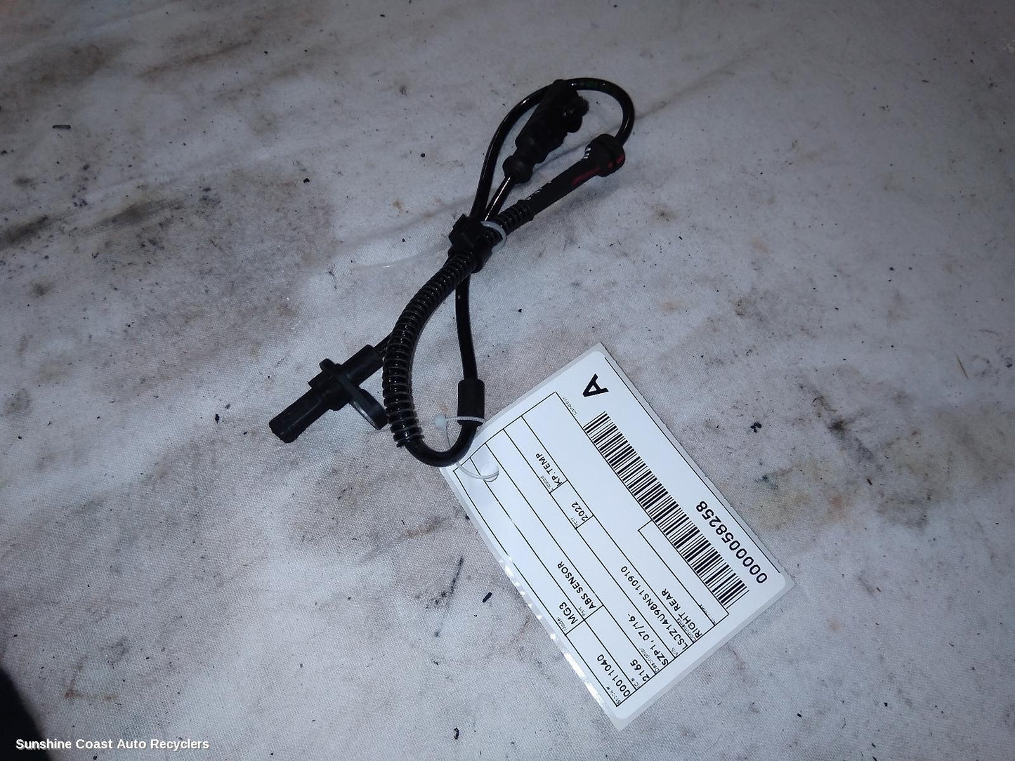 2022 Mg Mg3 Abs Sensor
