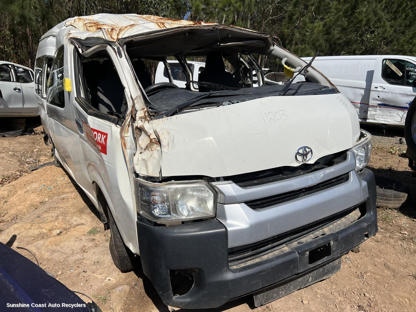 2017 Toyota Hiace Particulate Filter Dpf