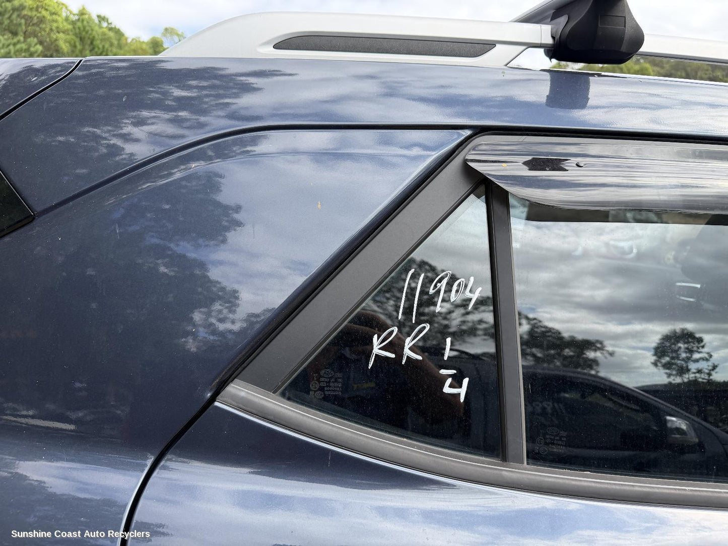 2019 Hyundai Venue Right Rear 1 4 Door Glass
