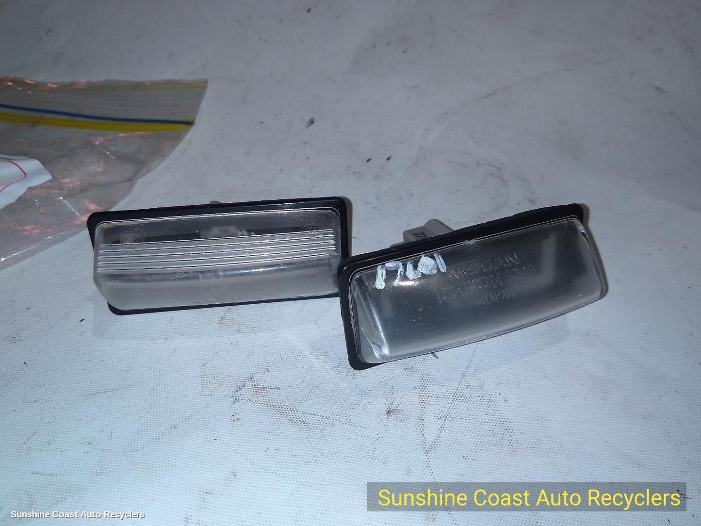 2013-2017 Nissan Pulsar Number Plate Lamp