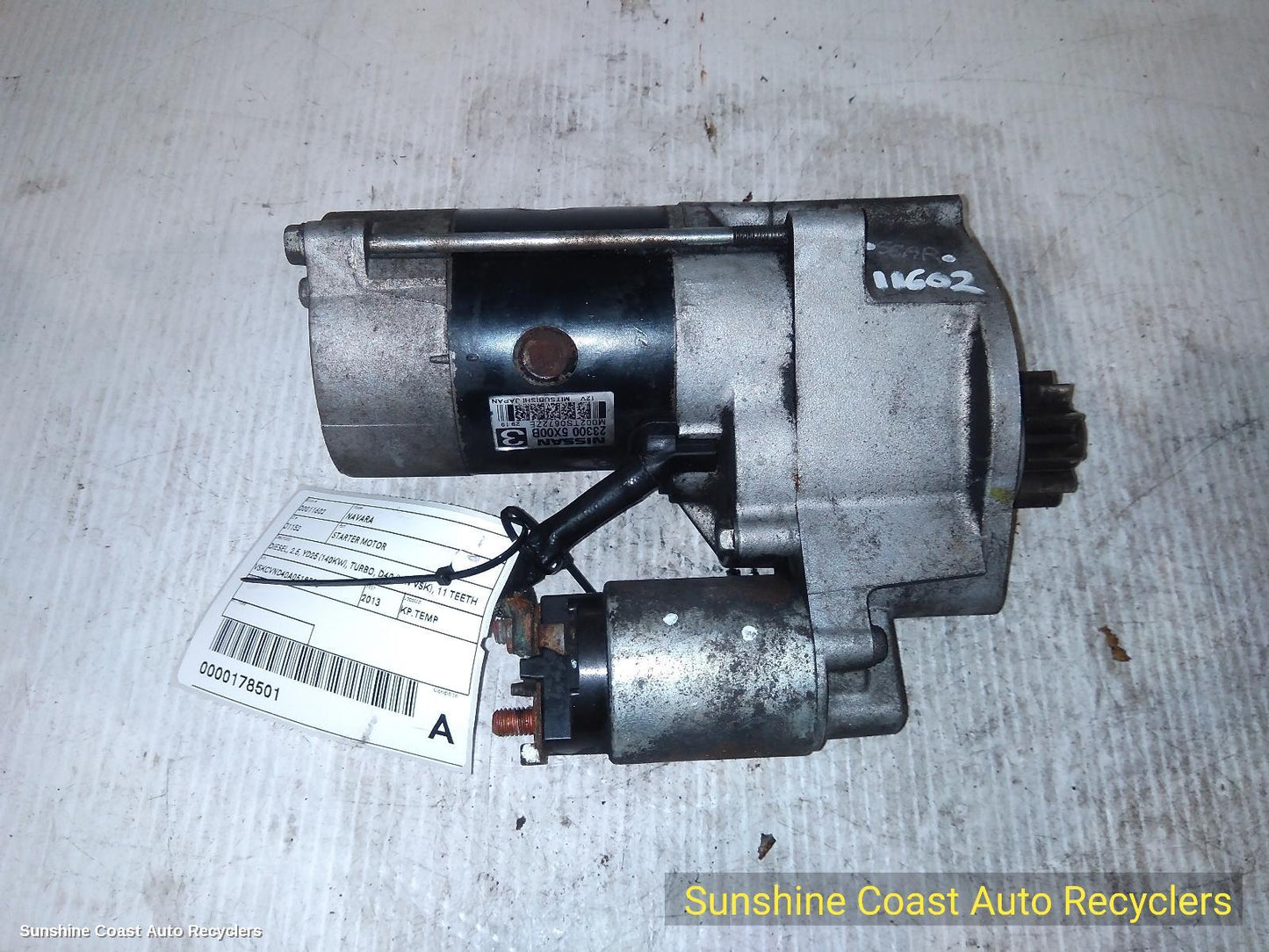 2013 Nissan Navara Starter