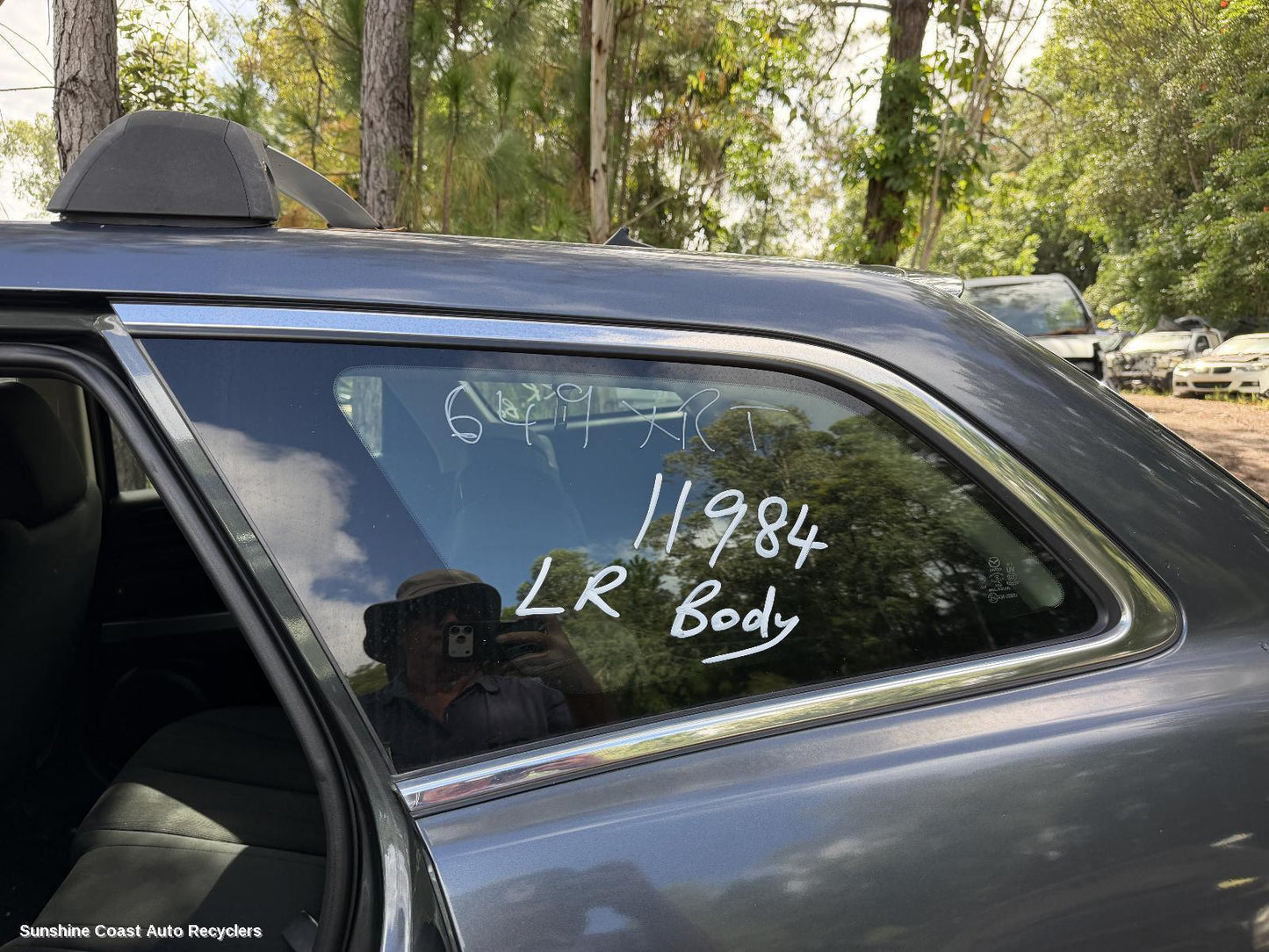 2006-2012 Mazda Cx7 Left Rear Side Glass