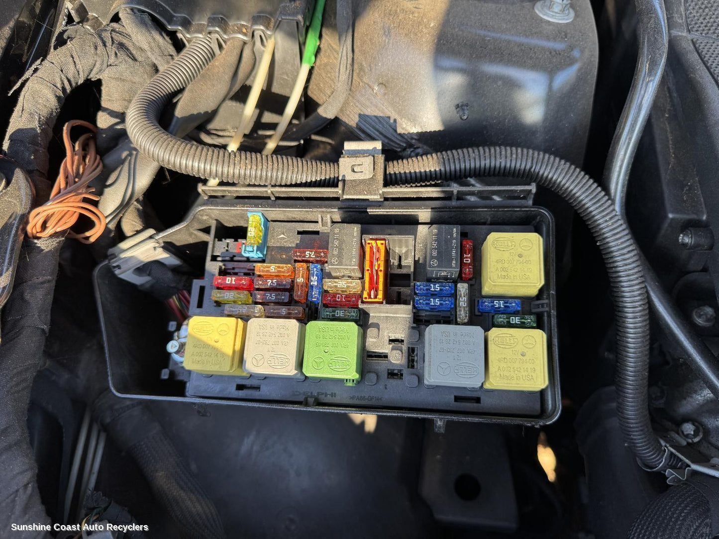 2008 Mercedes M Class Fuse Box