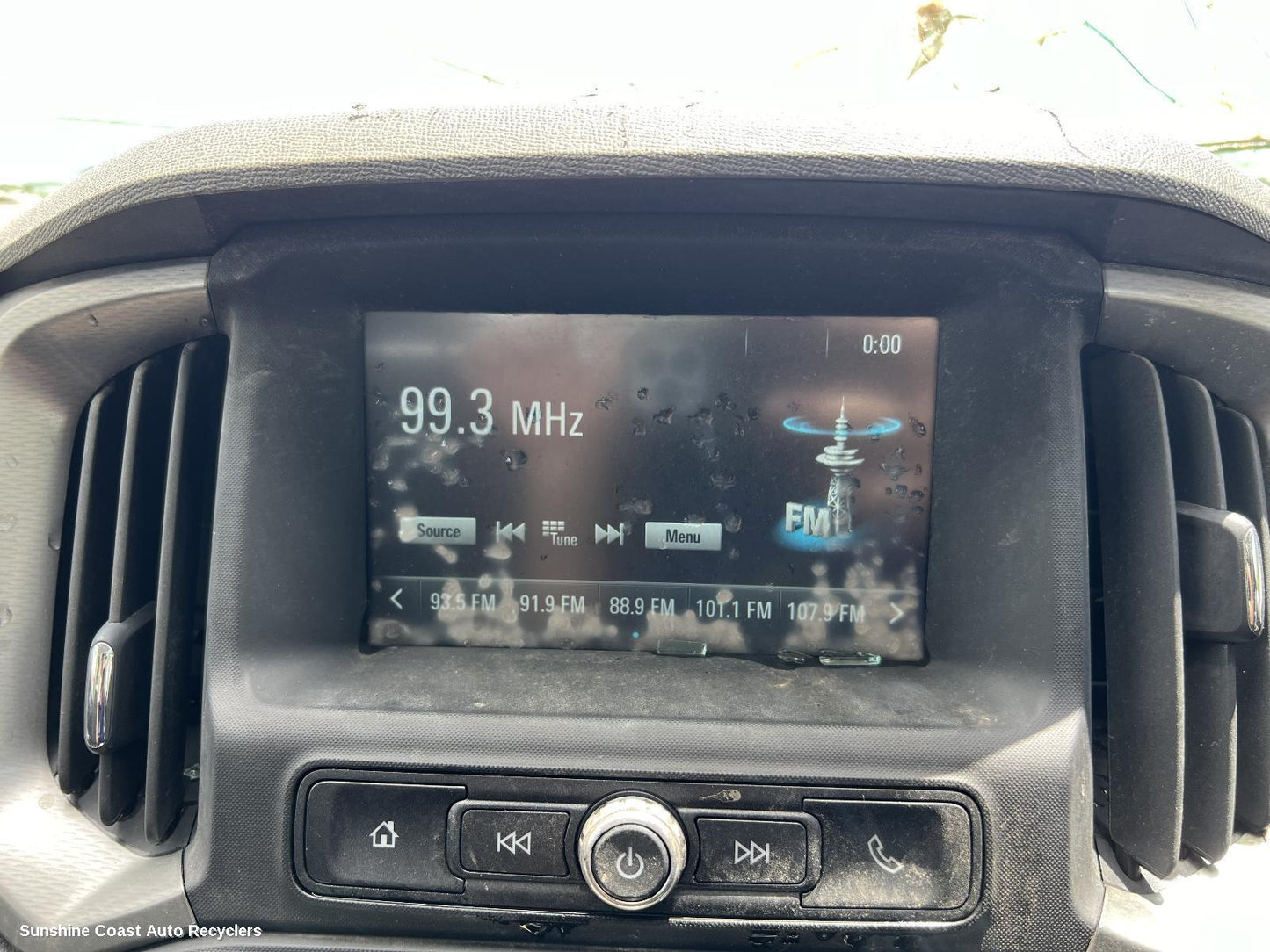 2017 Holden Colorado Radio Cd Dvd Sat Tv