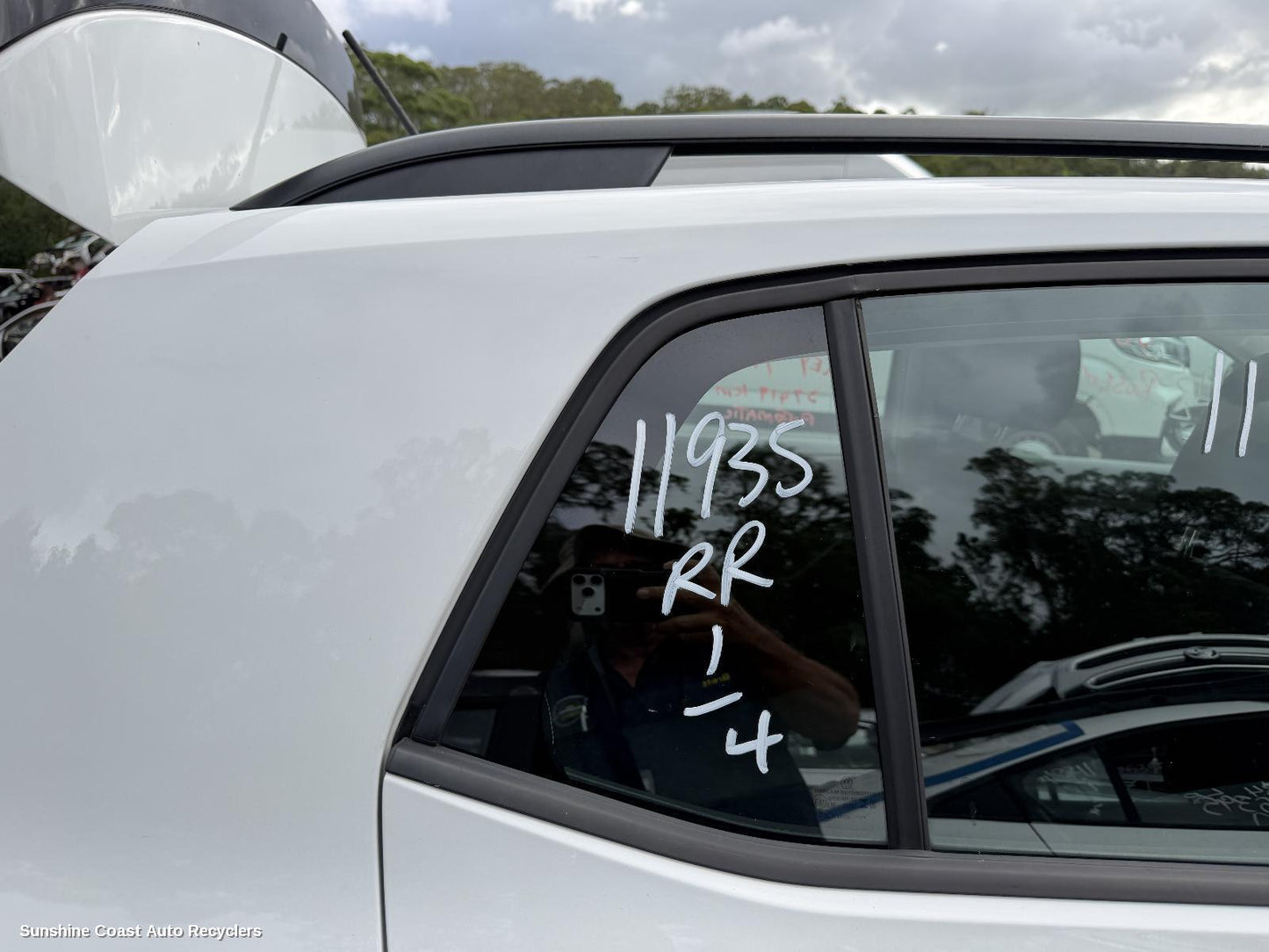 2020-2026 Volkswagen T-cross Right Rear 1 4 Door Glass