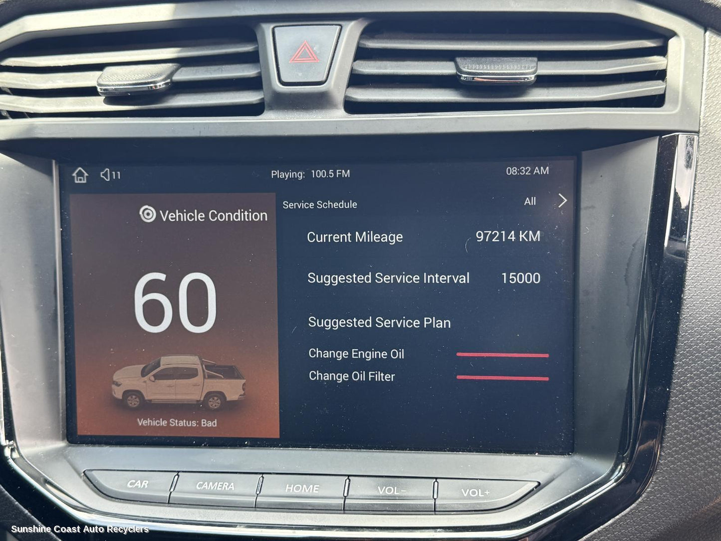 2017-2021 Ldv T60 Radio Cd Dvd Sat Tv
