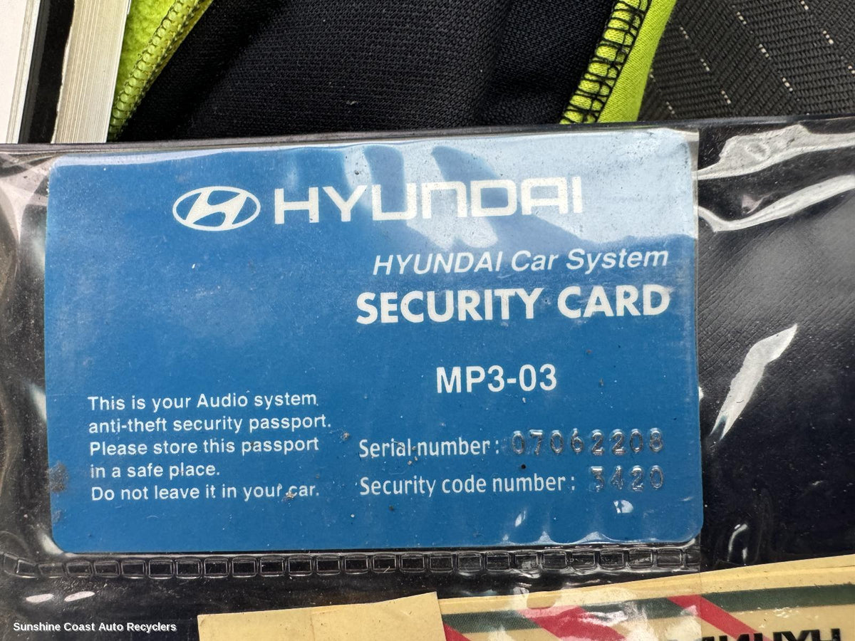 2005-2011 Hyundai Getz Owners Handbook