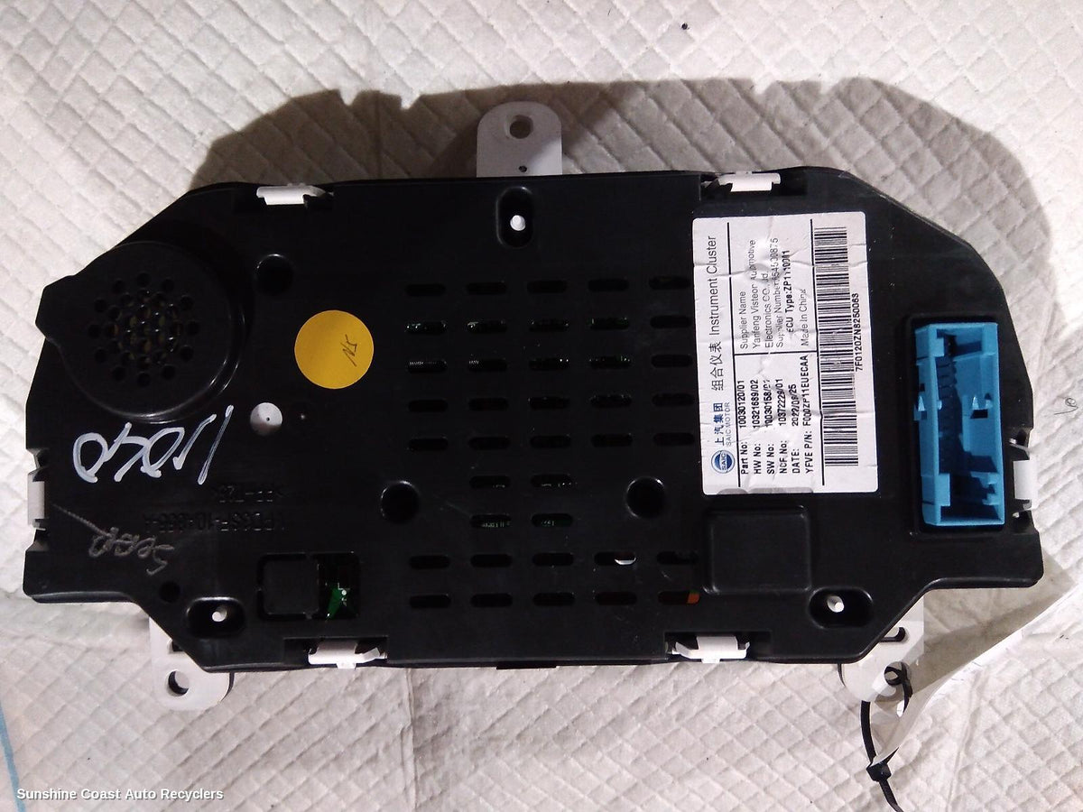 2018-2024 Mg Mg3 Instrument Cluster