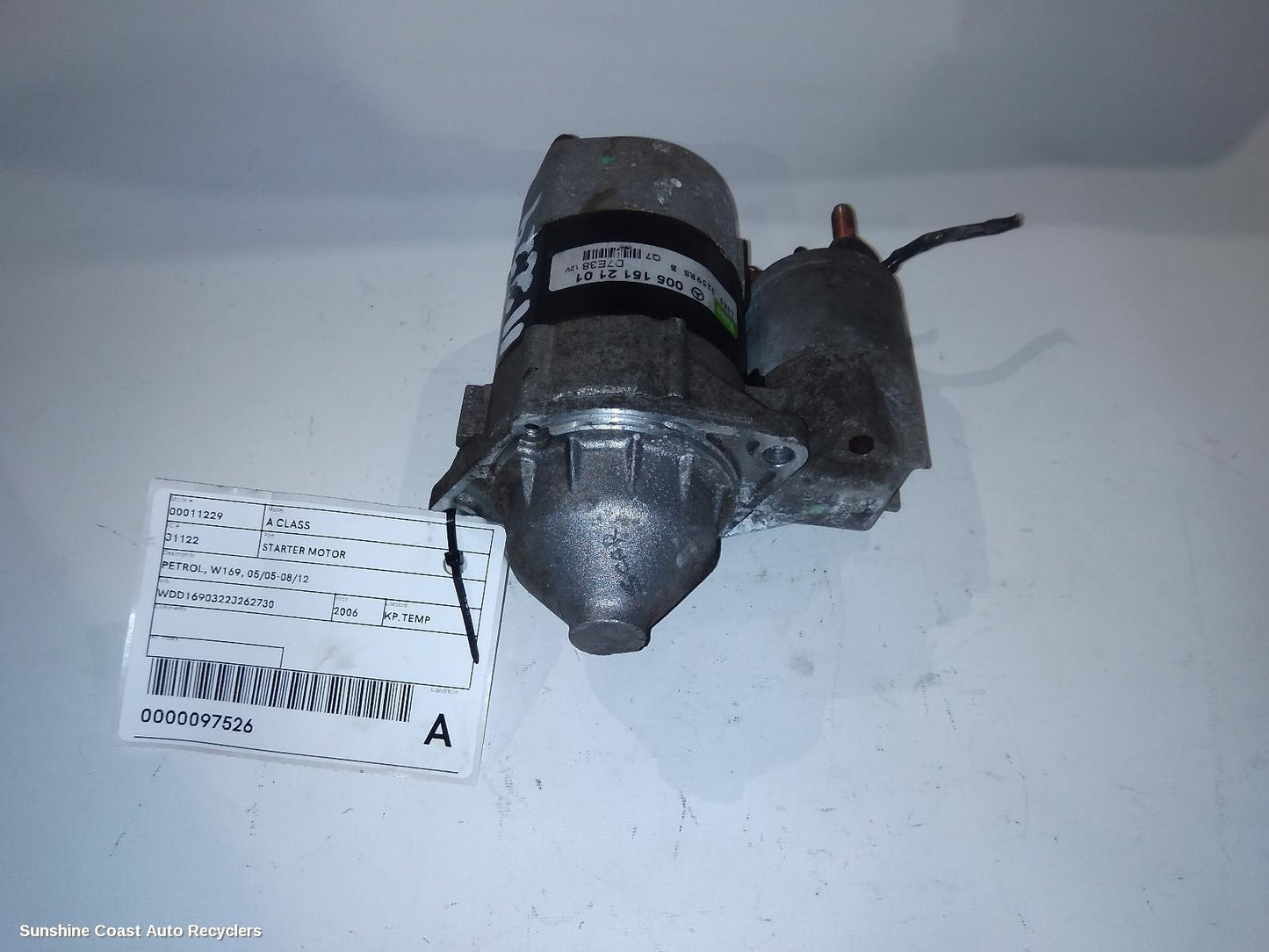 2006 Mercedes A Class Starter