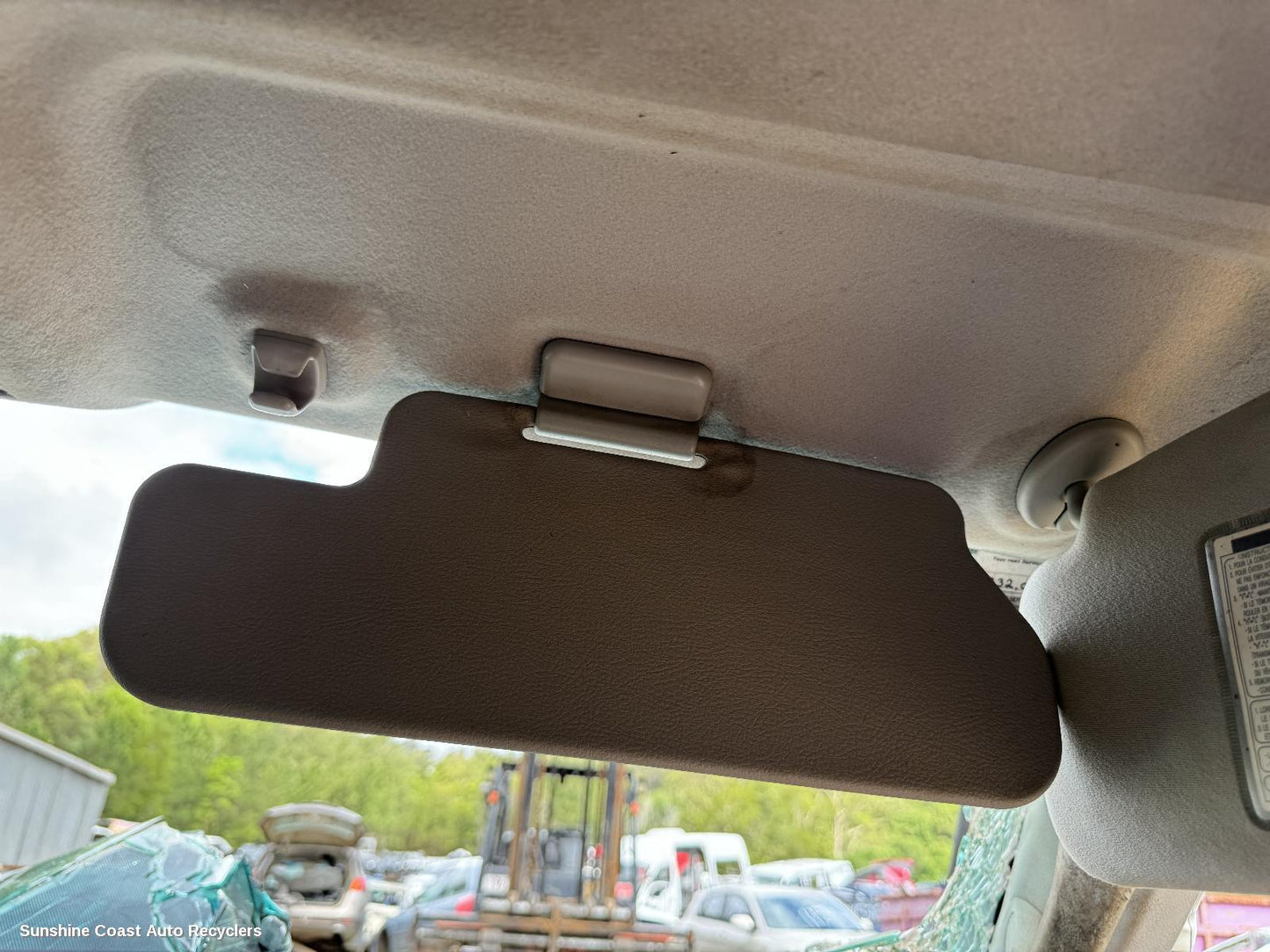 2012 Toyota Landcruiser Sunvisor