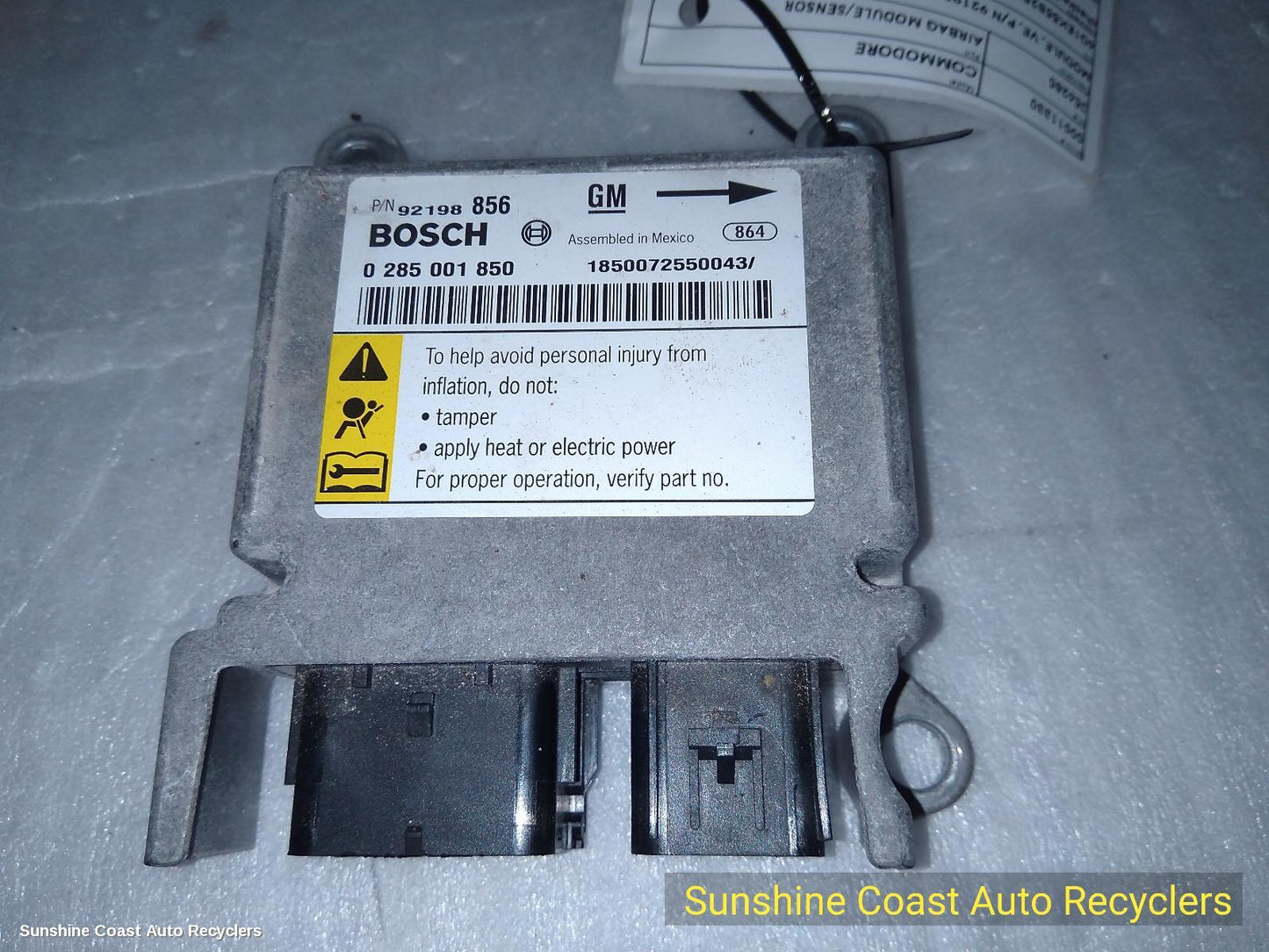 2008 Holden Commodore Airbag Module Sensor