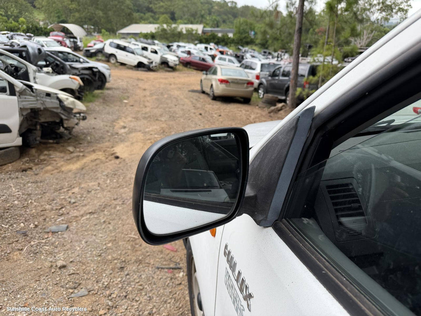 2012 Toyota Hilux Left Door Mirror