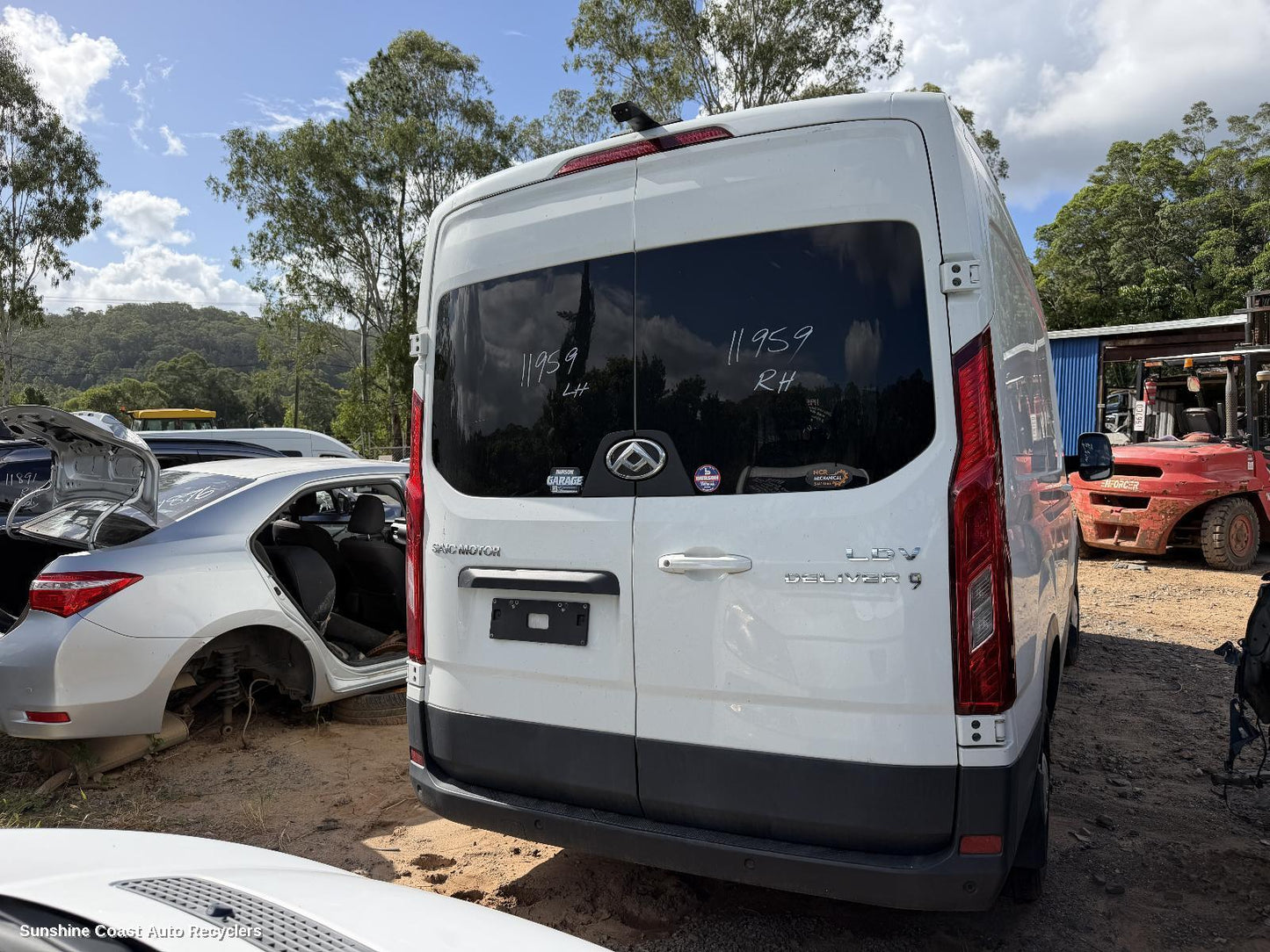 2020-2026 Ldv Deliver 9 Bootlid Tailgate