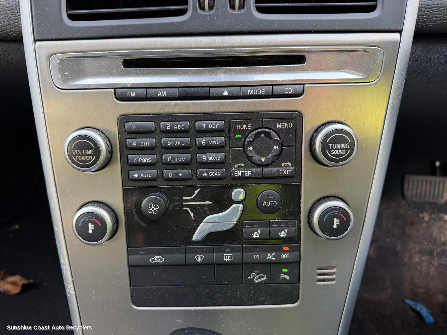 2010-2017 Volvo Xc60 Heater Ac Controls