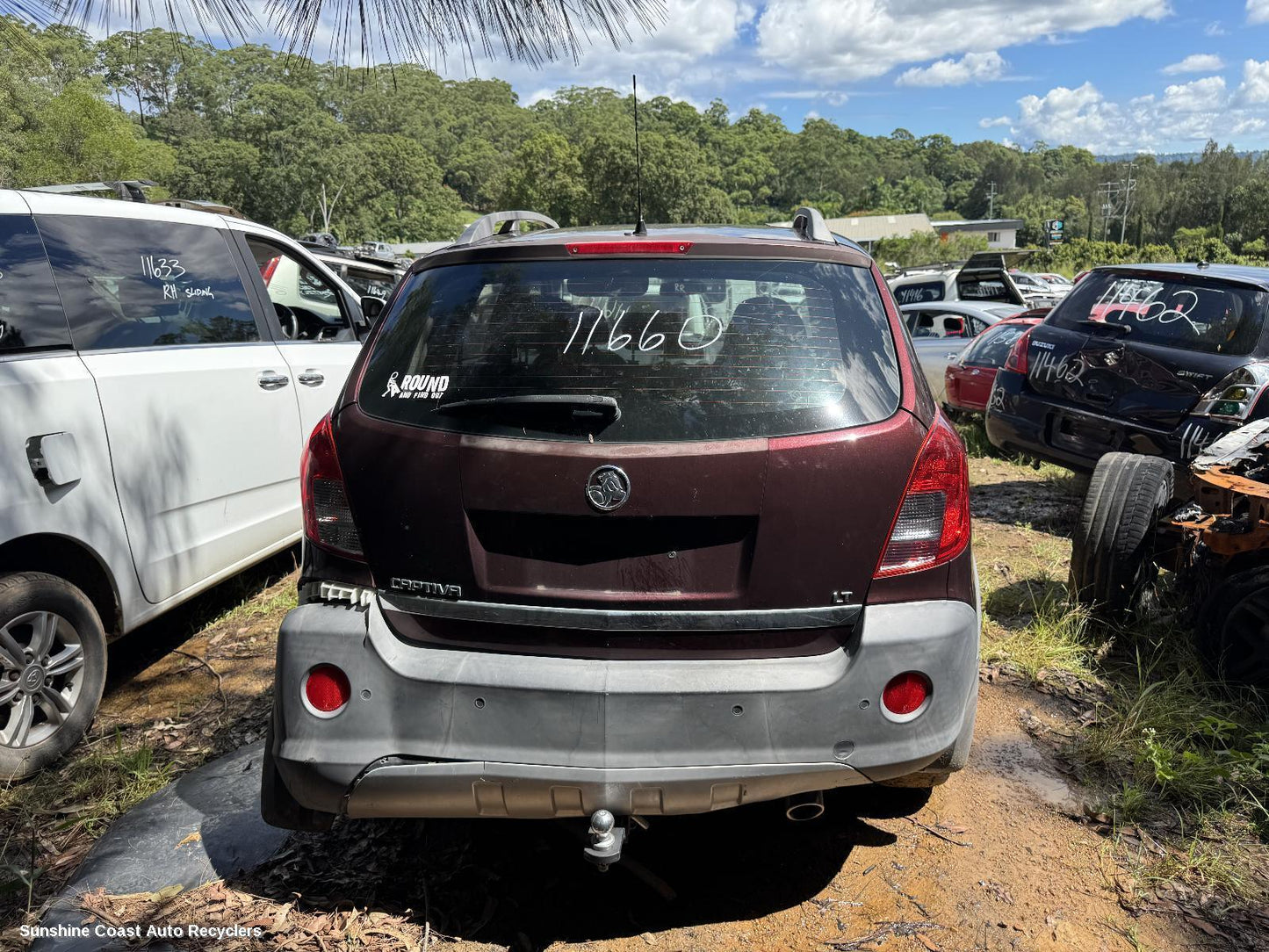 2011-2018 Holden Captiva Bootlid Tailgate