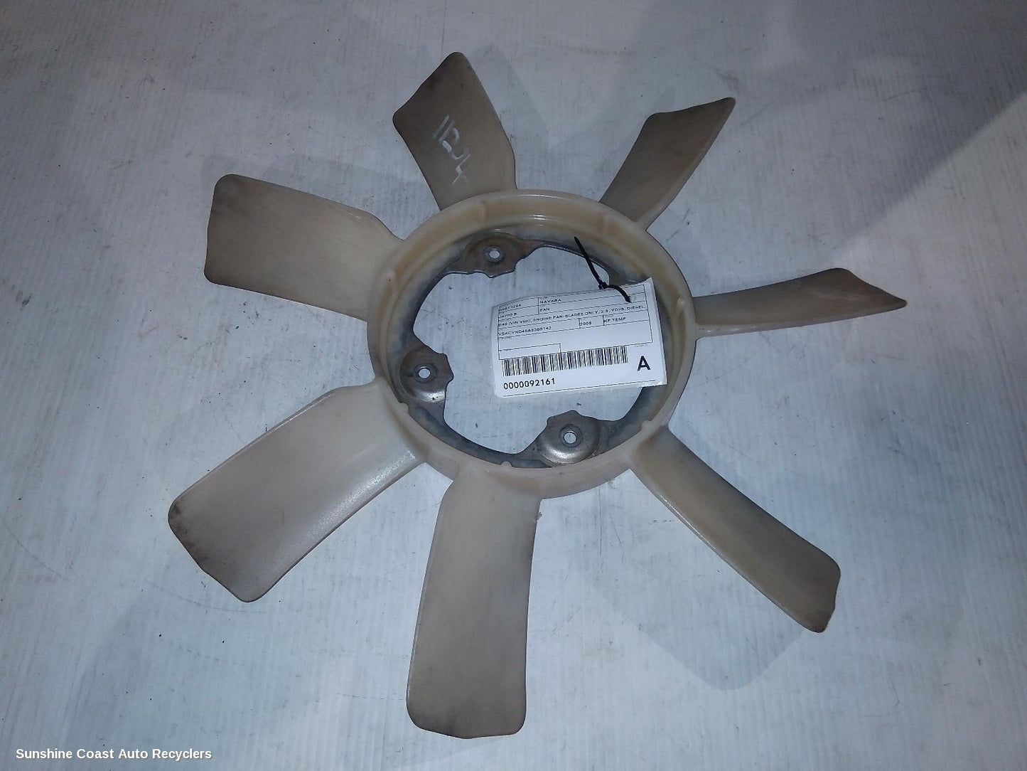 2008 Nissan Navara Fan