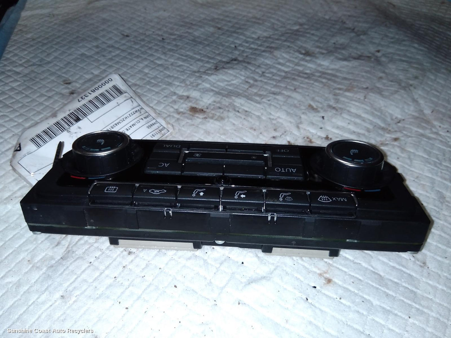 2011 Volkswagen Golf Heater Ac Controls